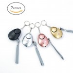 Self Defense Alarm 120dB Egg Shape Girl Women Security Protect Alert Personal Safety Scream Loud Keychain Emergency Alar