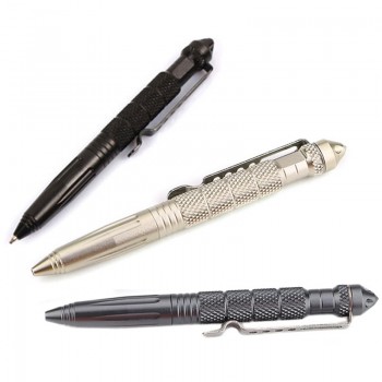 High Quality Portable Multipurpose Anti-skid personalized Aviation Aluminum defensa personal Self Defense Tactical Pen Tool