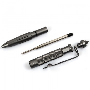 High Quality Portable Multipurpose Anti-skid personalized Aviation Aluminum defensa personal Self Defense Tactical Pen Tool