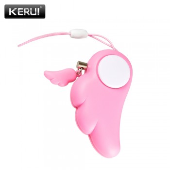 KERUI Self Defence Keychain Alarm Personal Protection Women Security Rape Alarm 90dB Loud Self Defense Supplies Emergency Alarm