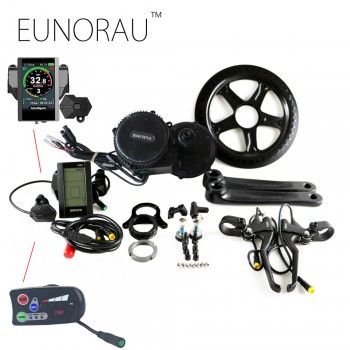 2018 new 36V350W Bafang 8FUN e bike mid drive motor kit BBS01B crank Motor eletric bicycles trike ebike kits MM G340.350