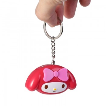 Mini Self Defense Keychain Alarm Super Loud Personal Security Emergency Keyring