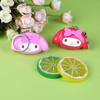 Mini Self Defense Keychain Alarm Super Loud Personal Security Emergency Keyring