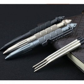 Practical Tactical Pens EDC Aluminum Glass Breaker Self Defense Tactical Survival Pen Multi-function Camping Tool for Writing