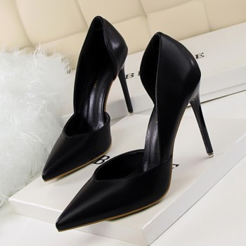 BIGTREE New Women Pumps Fashion High Heels Shoes Women Black Pink Yellow Shoes Women Bridal Wedding Shoes Women Shoes Size 35-40