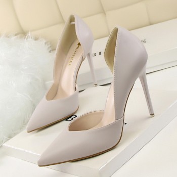 BIGTREE New Women Pumps Fashion High Heels Shoes Women Black Pink Yellow Shoes Women Bridal Wedding Shoes Women Shoes Size 35-40