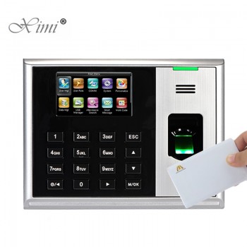 ZKteco S30 TCP/IP Biometric Fingerprint Time Attendance With 13.56MHZ MF IC Card Reader Fingerprint Time Recording Time Clock
