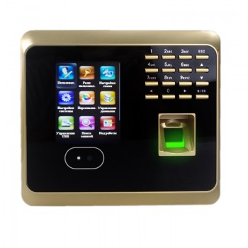 High Quality Face Attendance Biometric Face FP Access Controller 100,000 Logs Capacity Biometric Face Reader thumb  attendance