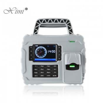 ZK S922 IP65 Waterproof WIFI TCP/IP Fingerprint Time Attendance Biometric Time Recording With Built-in 7600 mAh Backup Battery