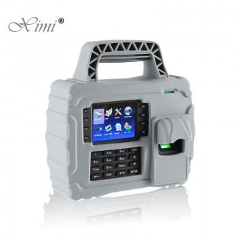 ZK S922 IP65 Waterproof WIFI TCP/IP Fingerprint Time Attendance Biometric Time Recording With Built-in 7600 mAh Backup Battery
