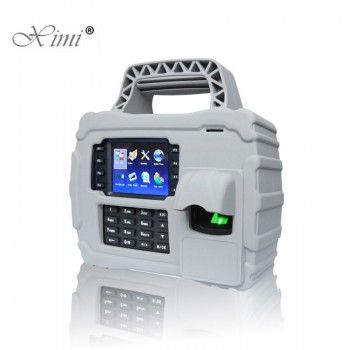 ZK S922 IP65 Waterproof WIFI TCP/IP Fingerprint Time Attendance Biometric Time Recording With Built-in 7600 mAh Backup Battery