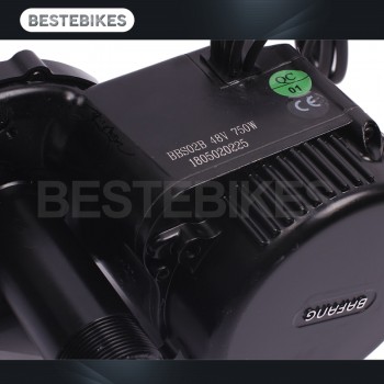 Bafang motor BBS02B 48V 750w electric bike conversion kit batterie velo 48v battery BBS02 48v13/17ah 52v13/17.5ah EU US NO Tax