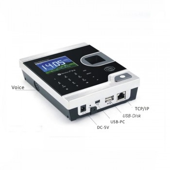 Free shipping 8 kinds language P2P cloud service 2.8 Screen RFIDamp; Biometric Fingerprint Time Attendance /USB/Tcp/IP