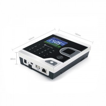 Free shipping 8 kinds language P2P cloud service 2.8 Screen RFIDamp; Biometric Fingerprint Time Attendance /USB/Tcp/IP