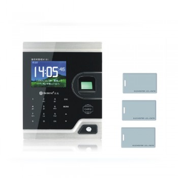 Free shipping 8 kinds language P2P cloud service 2.8 Screen RFIDamp; Biometric Fingerprint Time Attendance /USB/Tcp/IP