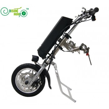 EU DUTY FREE 36V 250W  Electric Handcycle Folding Wheelchair Attachment Handbike DIY Conversion Kits 36V 9AH Li-ion Battery