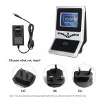 Face amp; Password Attendance Machine Employee Checking-in Payroll Recorder TCP/IP Facial Recognition Time Attendance Clock