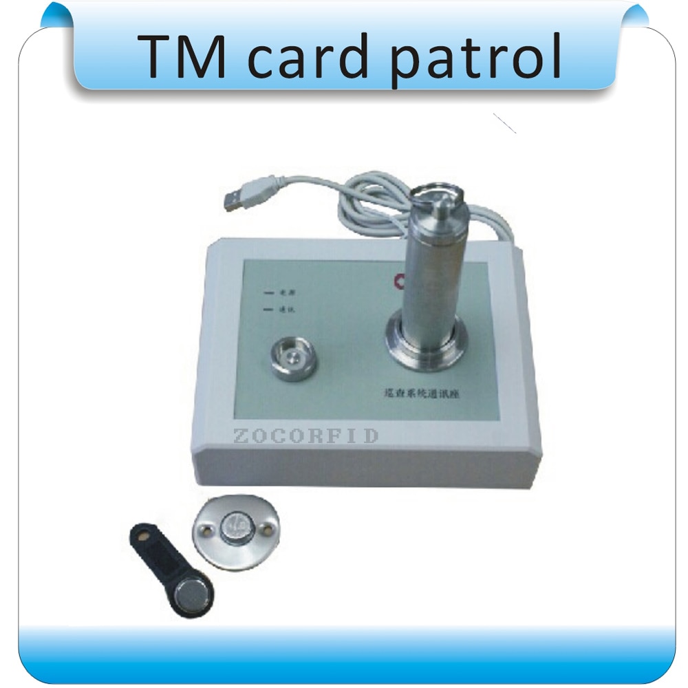 super durability Stainless steel,OCOM-PA TM card Completely waterproof ,Guard Patrol Stick, Guard Tour system,USB port,