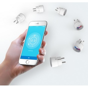 NEO Coolcam 4pcs/lot Z-Wave Smart Outlet Zwave Plug Home Automation Mini Z Wave Socket Wireless Control by Smartphone
