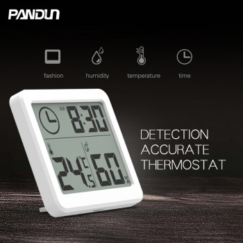 PANDUN ultra-thin simple LCD digital LCD hygrometer thermometer accurate and durable electronic energy-saving temperature and hu