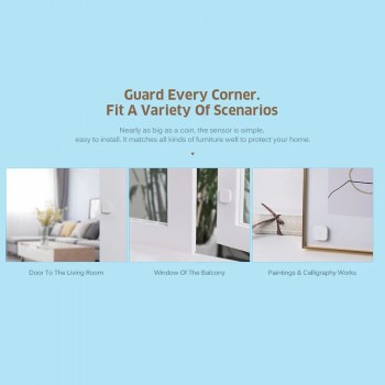 Original Xiaomi Aqara Smart Motion Sensor Switch Vibration Shock Sensors Built In Gyro Support Mi Home App International Edition
