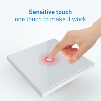 NEO Coolcam Smart Home Z-Wave Plus 1CH EU Light Switch Compatible with Z-wave 300 series and 500 series Home Automation