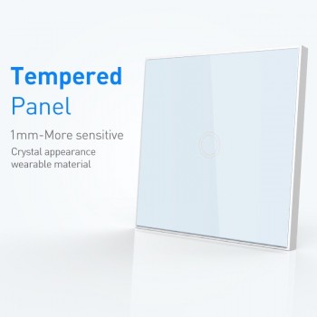 NEO Coolcam Smart Home Z-Wave Plus 1CH EU Light Switch Compatible with Z-wave 300 series and 500 series Home Automation