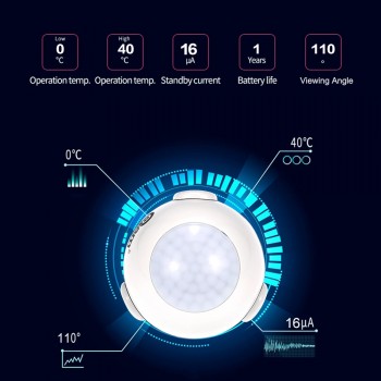 NEO Coolcam zwave PIR Motion Sensor Detector Compatible Z-wave  System Home Automation Alarm System Motion Alarm