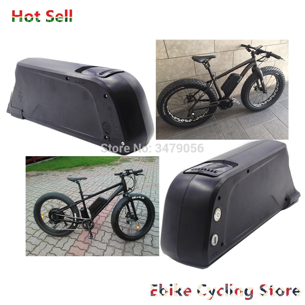 Free Shipping Rechargeable Ebike 24v 36v 48v 52V Electric bike battery dolphin type with USB for E-bike battery pack