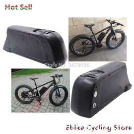 Free Shipping Rechargeable Ebike 24v 36v 48v 52V Electric bike battery dolphin type with USB for E-bike battery pack