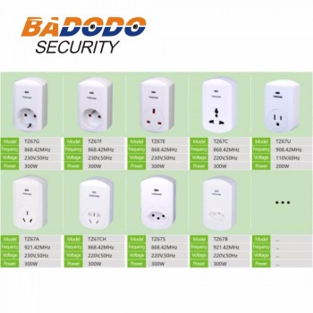 Clearance price Z-Wave light dimmer Power plug socket TKBHOME TZ67A 921.42MHZ TZ67U 908.42MHZ TZ67C TZ67E TZ67F TZ67G EU868.42