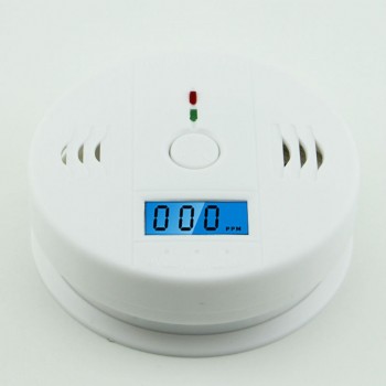 High Sensitive Home Security 85dB Warning LCD Photoelectric Independent CO Gas Sensor Carbon Monoxide Poisoning Alarm Detector