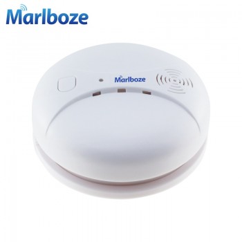 Marlboze Wireless 433mhz Smog Detector Photoelectric Smoke Fire Sensor for Wireless Home Security WIFI GSM Alarm System
