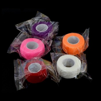 New waterproof self adhesive elastic bandage Medical first aid kit Nonwoven Cohesive wound Bandage for finger 2.5cm* 4.5m