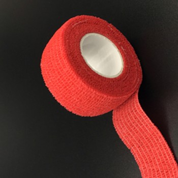 New waterproof self adhesive elastic bandage Medical first aid kit Nonwoven Cohesive wound Bandage for finger 2.5cm* 4.5m