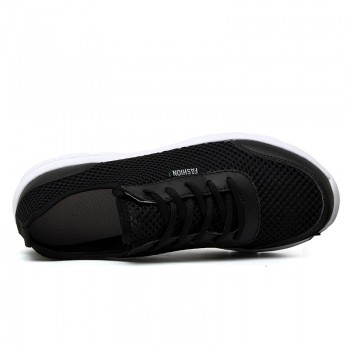 2018 Men Shoes Summer Sneakers Breathable Casual Shoes Couple Lover Fashion  Lace up Mens Mesh Flats Shoe Big Plus Size