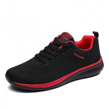White Spring Autumn Men Sneakers Fashion Low To Help Men Casual Shoes Flyweather Ultra Light Walking Shoes Tenis Masculino Adult