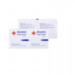 20-50-100pcs Disinfection Alcohol Prep Pad Sealed Sterile Medicated Pad For Home Travel Outdoor Camp First Aid Kits Accessories