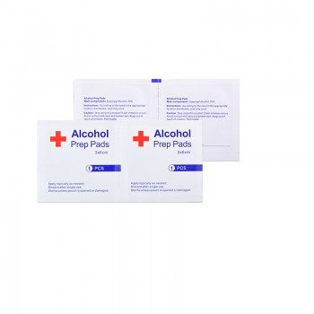 20-50-100pcs Disinfection Alcohol Prep Pad Sealed Sterile Medicated Pad For Home Travel Outdoor Camp First Aid Kits Accessories