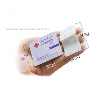 20-50-100pcs Disinfection Alcohol Prep Pad Sealed Sterile Medicated Pad For Home Travel Outdoor Camp First Aid Kits Accessories