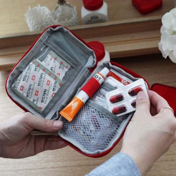 Travel Portable Storage Bag First Aid Emergency Medicine Bag Outdoor Pill Survival Organizer Emergency Kits Package