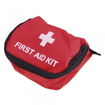 First Aid Kit 0.7L Red PVC Outdoors Camping Emergency Survival Empty Bandage Drug Waterproof Storage only bags