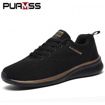 Exclusive New Mesh Men Casual Shoes Lac-up Men Shoes Lightweight Comfortable Breathable Walking Sneakers Tenis Feminino Zapatos