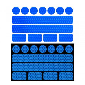 reflective sticker for pushchairs, bicycle helmets and more