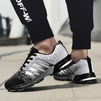 Men Casual Shoes 2018 Spring Summer Sneakers Men Lace UP Breathable Anti Slip High Quality Luxury Men Trainers Shoes