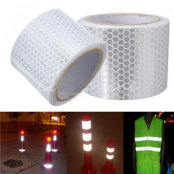 1pcs 5cmx3m Reflective Stickers Safety Mark Reflective Tape Stickers Adhesive Warning Tape vehicle Reflective Material