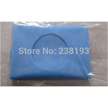40pcs 80X100cm Medical Sterilization Individually package, surgical drapes, abdominal surgery,disposable hole towel, hospital.