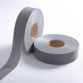 Hot pressing ironing tape style safety reflective warning tape fabric,clothing reflective strip.Retro-reflective material,cloth.