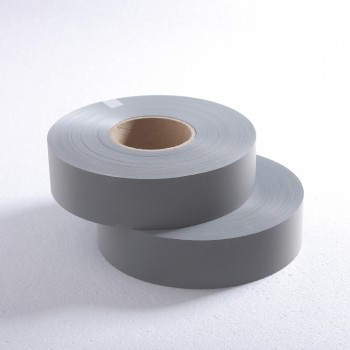 Hot pressing ironing tape style safety reflective warning tape fabric,clothing reflective strip.Retro-reflective material,cloth.