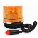 30 LED Emergency Flash Strobe and Rotating Beacon Warning Light 12W Amber